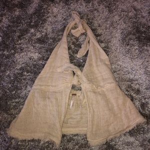 Tie Front Halter Top